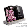 Plaque funéraire magnifiques-orchidees 6 Plaquedeces.fr